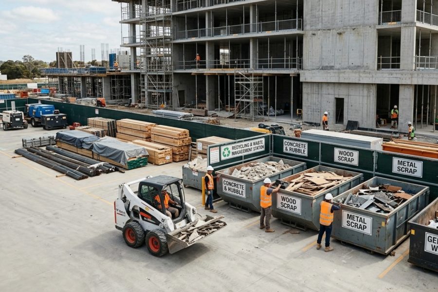 Construction Waste Management – How Tidy Sites Finish Faster and Reduce Project Costs