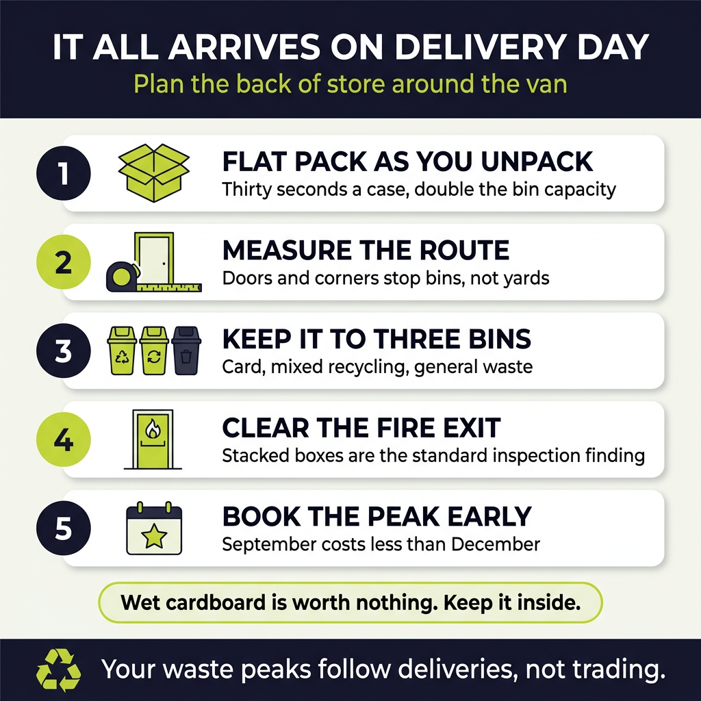 Retail Delivery Day Waste Management & Back of Store Guide
